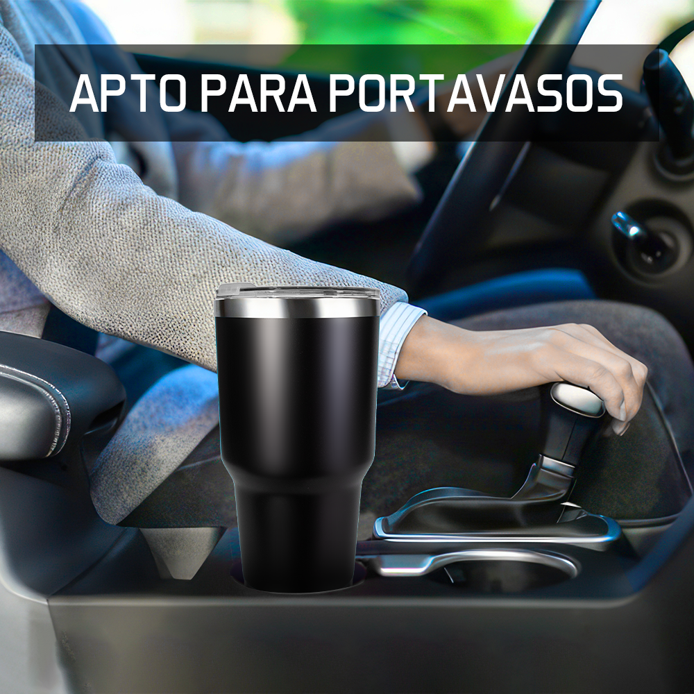 Termo 30 oz de Acero Inoxidable - Venta unitaria