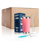 Termo 20 Oz Rosa - Caja de 25 piezas